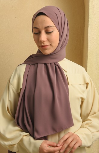 Dark Dusty Rose Shawl 60096-01