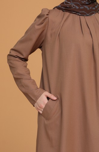 Robe Hijab Camel 3277-07