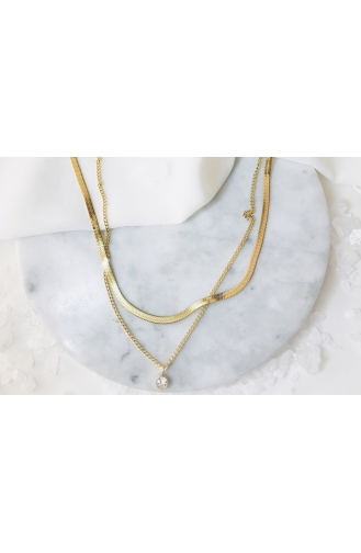 Golden Necklace 70016-01