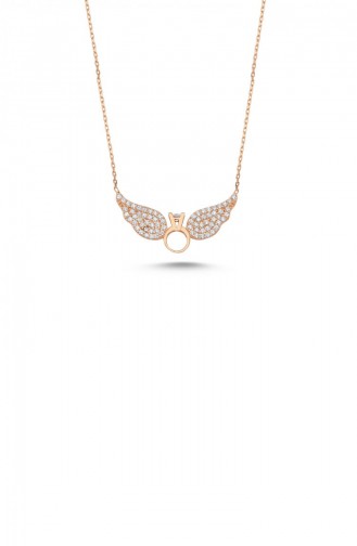 Rose Tan Necklace 0013-1632 - Kopya