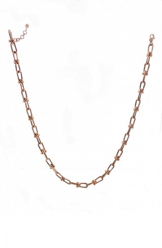 Collier Peau Rose 0006