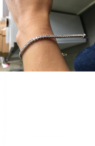 Silver Gray Bracelet 8230