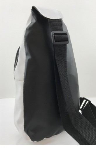 Çift Bölmeli Sırt Ve Çapraz Spor Çanta Bs 001077 Beyaz