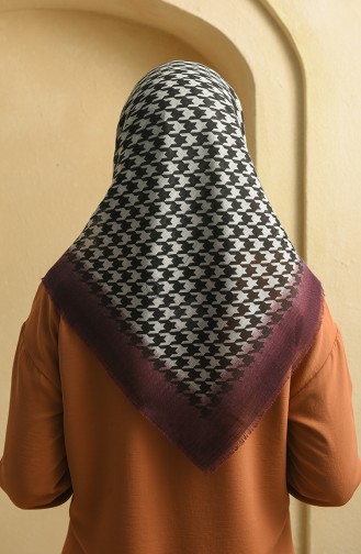 Plum Scarf 11370-09