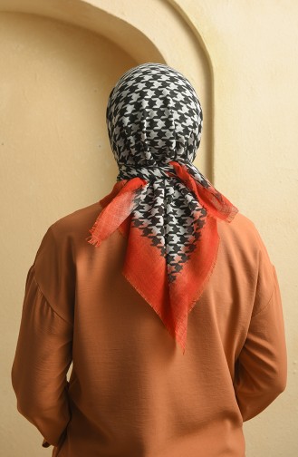 Brick Red Scarf 11370-13