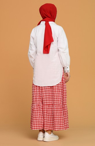 Red Skirt 1636-06