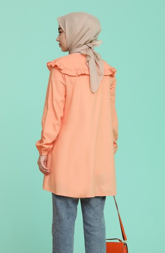 Bebe Yaka Gömlek 5549-05 Somon
