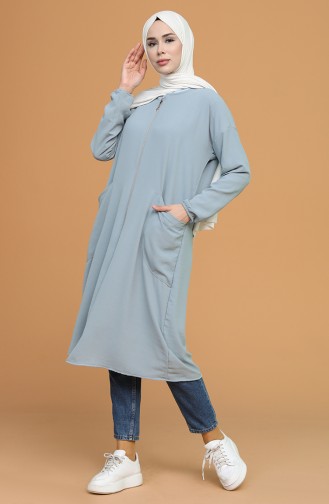 Minzenblau Cape 0618-07