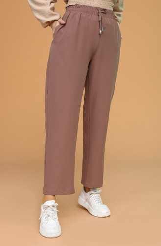 Pantalon Couleur Brun 0158A-08