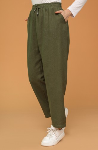 Dark Khaki Broek 0159-21