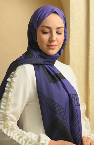Purple Sjaal 19067-08