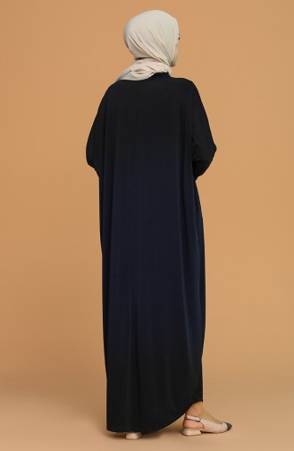 Navy Blue İslamitische Jurk 1908-09