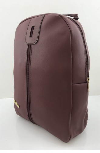 Claret Red Backpack 001096.BORDO