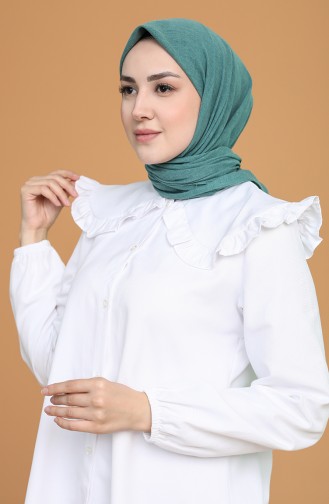 Koton Pamuk Eşarp 3030CK-03 Petrol
