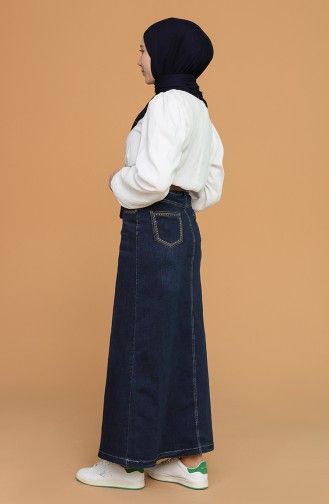 Jeans Blue Rok 3502-01