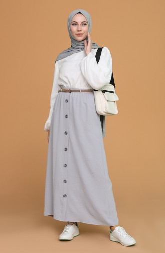 Gray Skirt 20216ETK-07