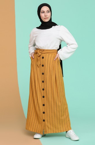 Mustard Skirt 3107-01