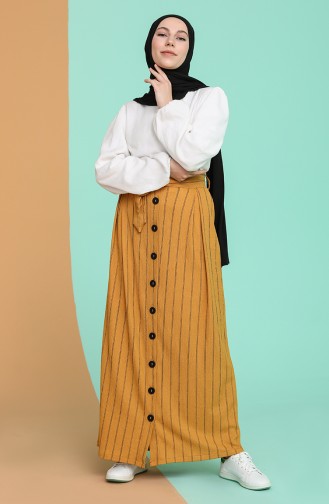 Mustard Skirt 3107-01