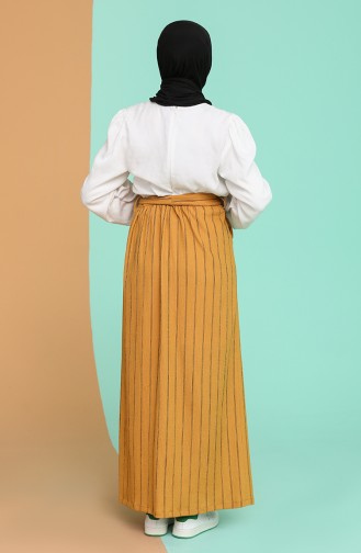 Mustard Skirt 3107-01