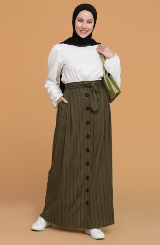 Khaki Rok 3107-02