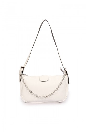 White Shoulder Bag 77Z-02