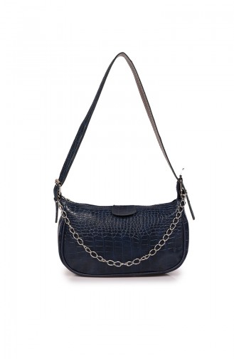 Navy Blue Shoulder Bag 77Z-03