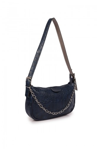 Navy Blue Shoulder Bags 77Z-03