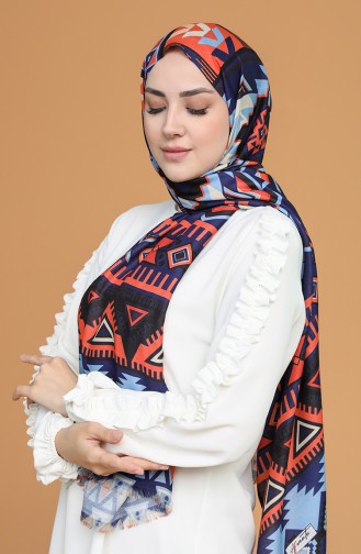 Orange Shawl 3019-83