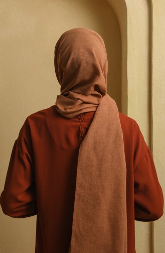 Cinnamon Color Shawl 3029CK-01