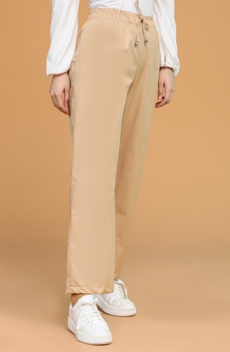 Dark Beige Pants 0158A-12