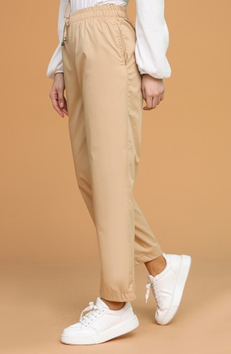 Dark Beige Pants 0158A-12