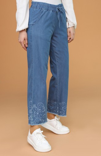 Pantalon Bleu Jean 0068-02