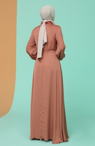 Habillé Hijab Pelure d`oignon 4873-03