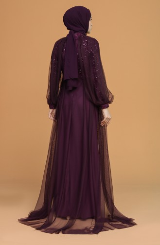 Habillé Hijab Plum 5519-07