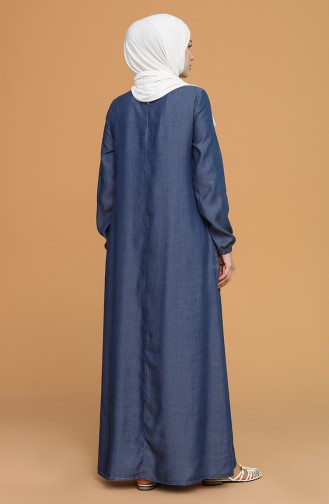 Robe Hijab Bleu Marine 9300-01