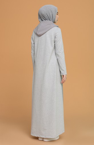 Robe Hijab Gris 3281-03