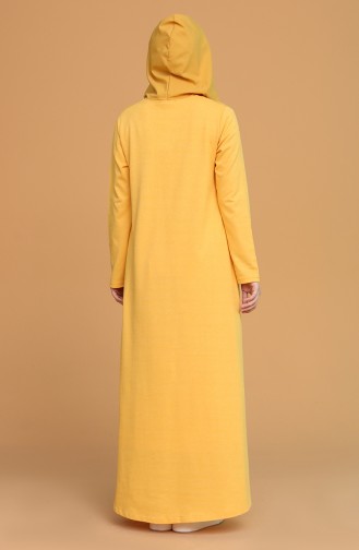 Yellow Hijab Dress 3281-05