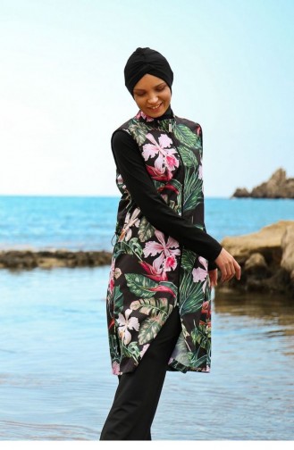 Black Modest Swimwear 64