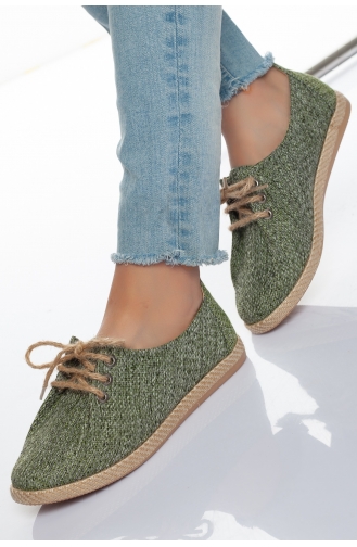 Green Casual Shoes 04-01
