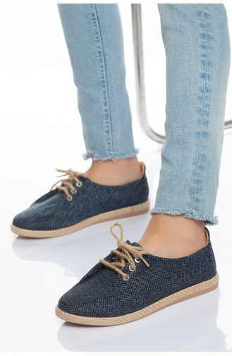 Navy Blue Casual Shoes 02-01