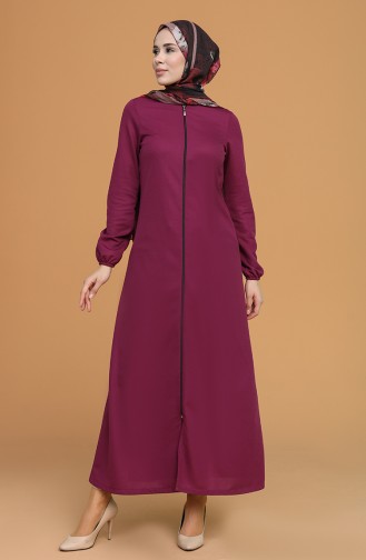 Plum Abaya 1011M-01