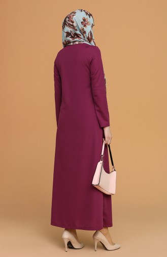 Abayas Plum 1012-05