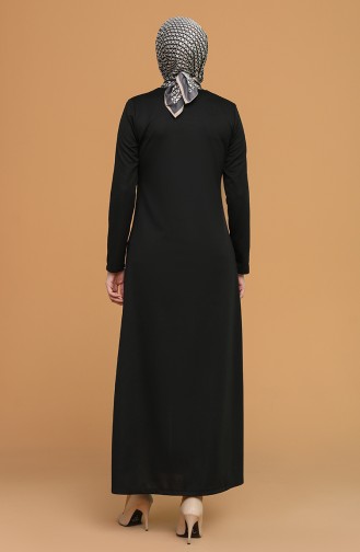 Black Abaya 1012-06