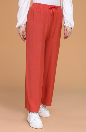 Brick Red Pants 4445-10