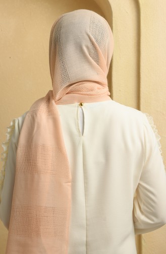 Light Salmon Shawl 90129-07