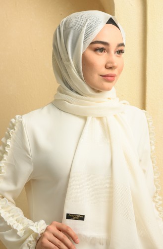 Cream Shawl 90129-19