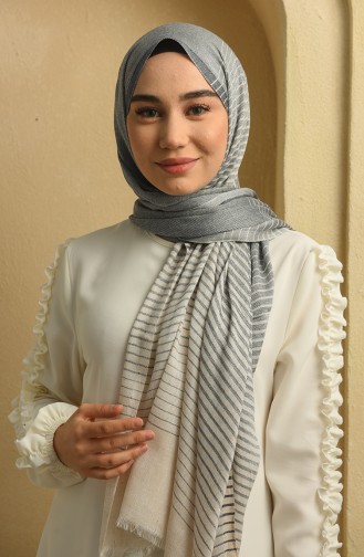 Smoke-Colored Shawl 8051-01