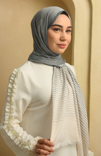 Smoke-Colored Shawl 8051-01