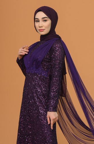 Habillé Hijab Pourpre 202018-08