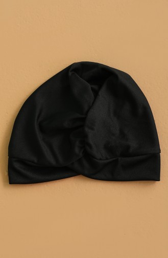 Maillot de Bain Hijab Noir 02105A-01